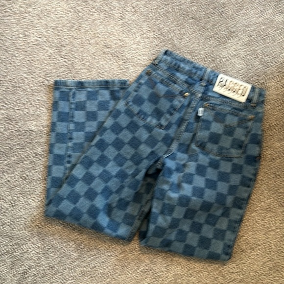 The Ragged Priest Checkered Straight Leg Jeans - Picture 7 of 7